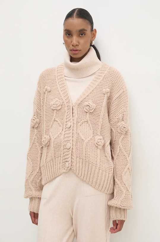 Жилетка Answear.LAB бежов SP4208.UMS