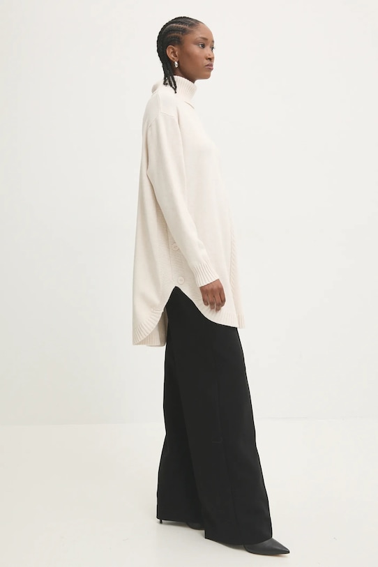 Answear.LAB sweter NL246510.ums beżowy WZ24