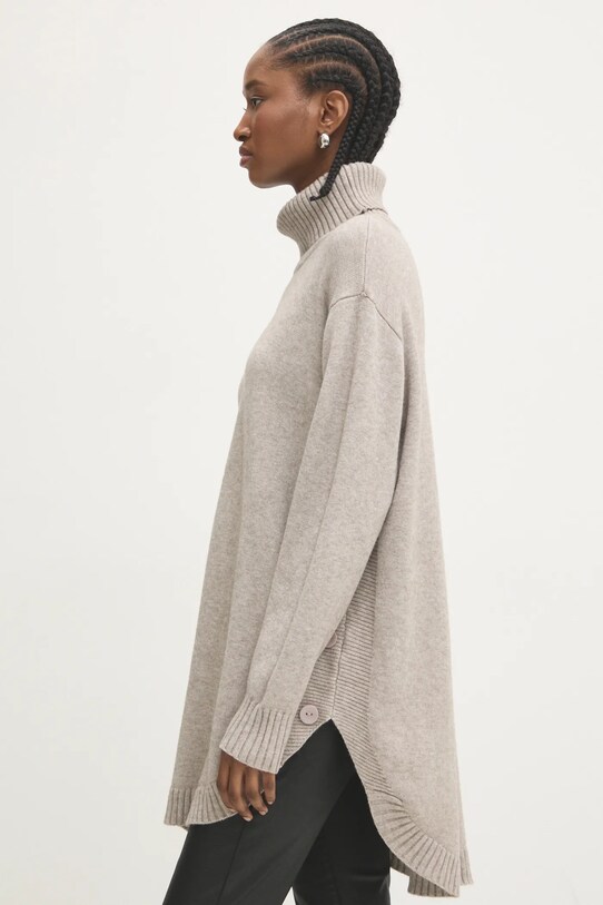 Одежда Свитер Answear.LAB NL246510.ums коричневый