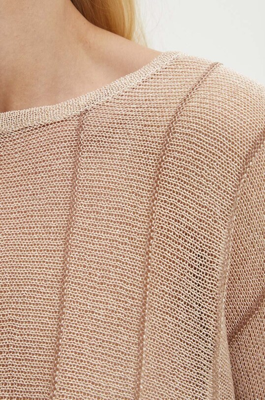 Answear Lab sweter PE070.hh złoty