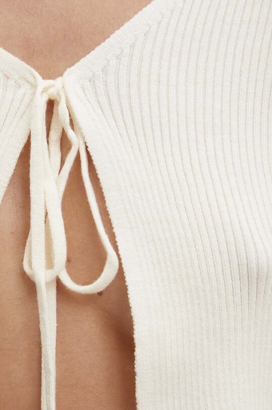 Vlnený kardigán Answear.LAB 6971.fms béžová