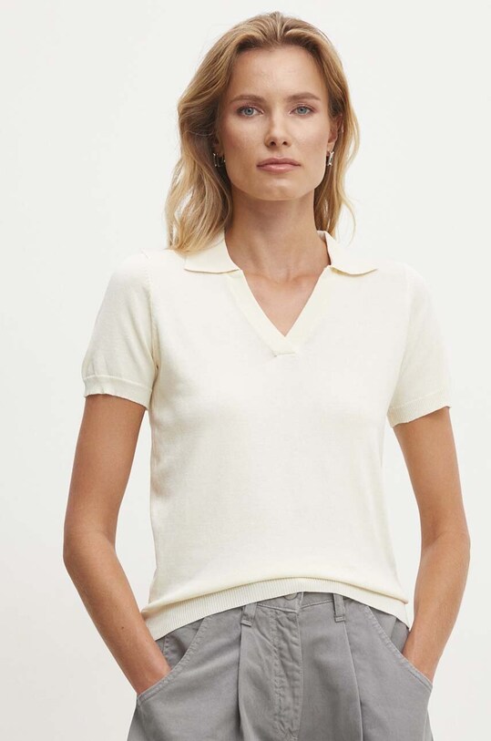 Πουλόβερ Answear Lab λευκό HL018.ims