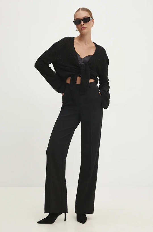 Answear.LAB kardigan sng5.swd029.tjs czarny WZ24