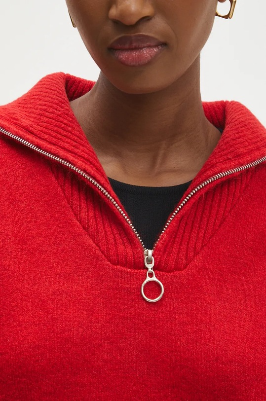 Answear Lab pulover de lana 21745.tms rosu