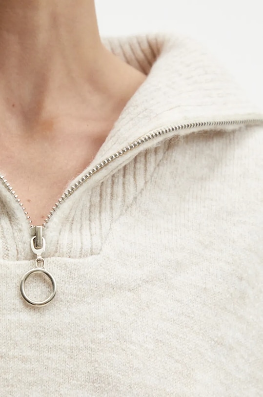 Пуловер с вълна Answear.LAB 21745.tms бежов