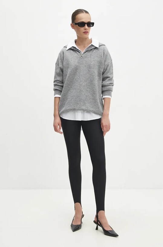 Answear Lab pulover de lana 21745.tms gri WZ24