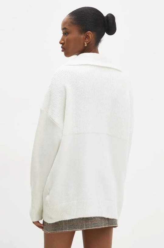 Odzież Answear.LAB sweter z wełną 22733.tms beżowy