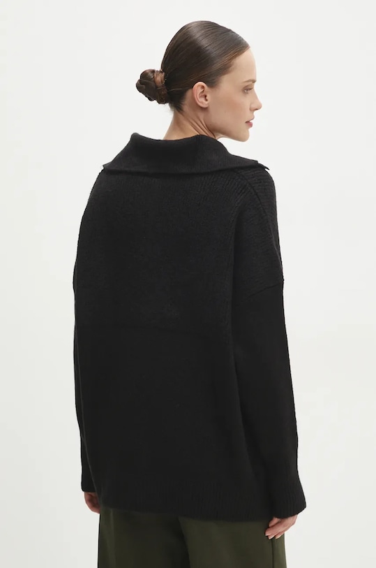 Odzież Answear.LAB sweter z wełną 22733.tms czarny