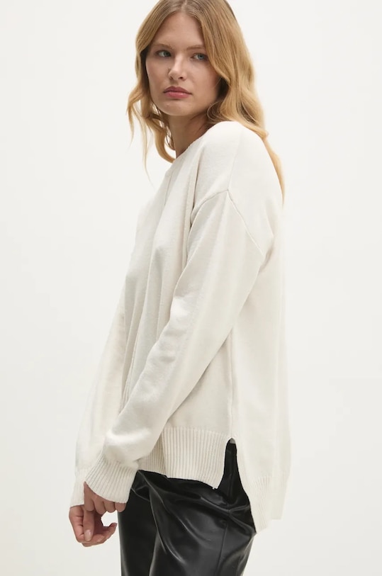 Answear.LAB sweter beżowy 23445.tms