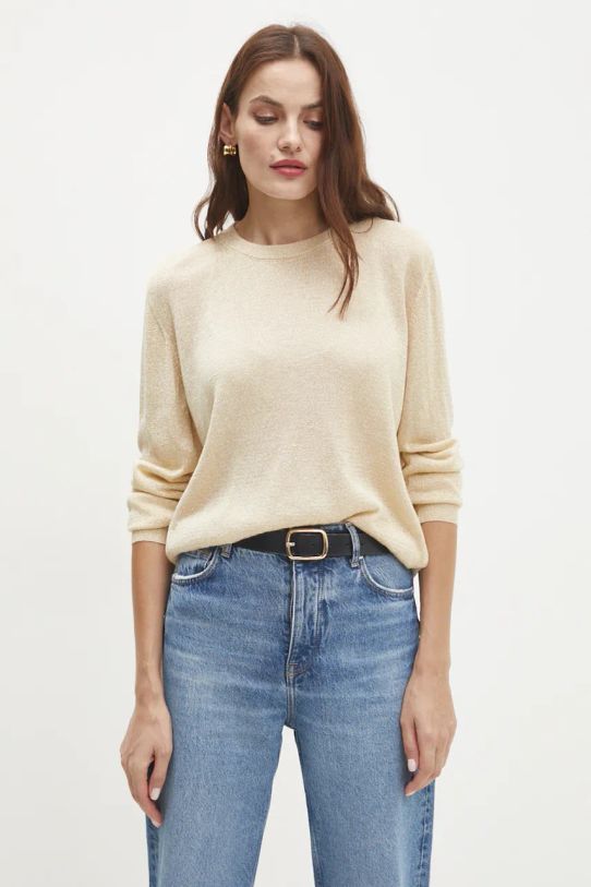 Answear Lab sweter złoty tt4159.tos