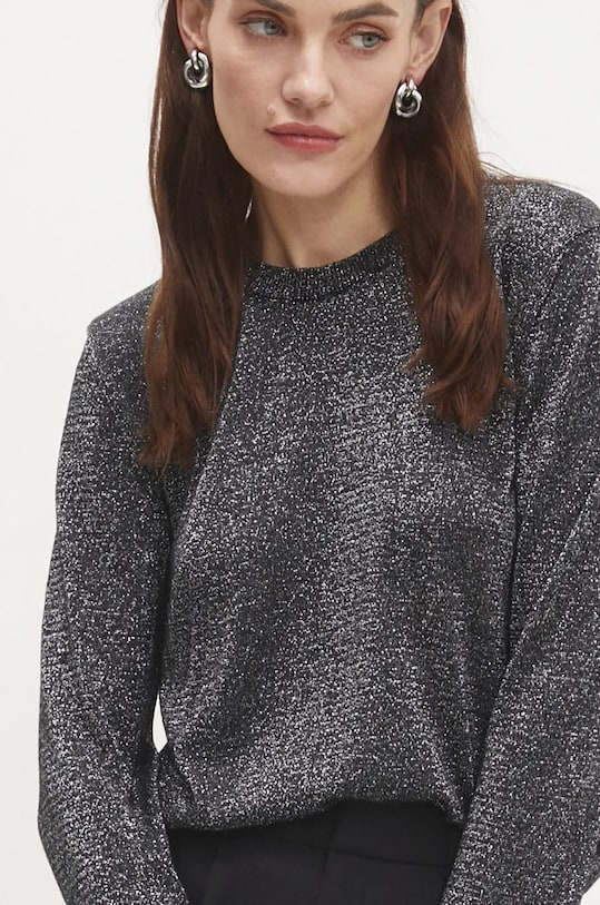 Answear.LAB sweter pozostałe czarny tt4159.tos