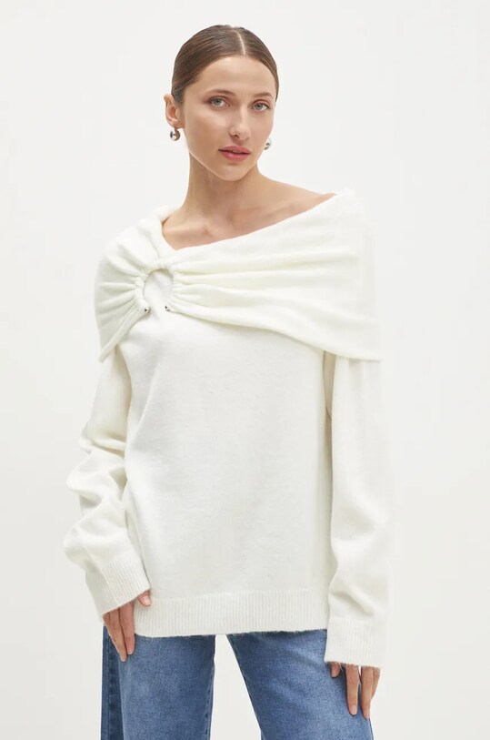 Answear.LAB sweter beżowy tt4183.tos