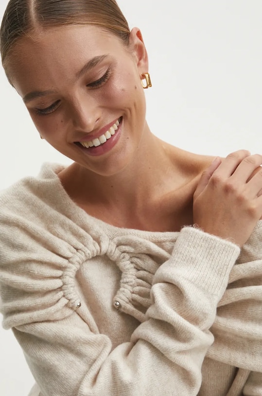 Sveter Answear.LAB béžová tt4183.tos