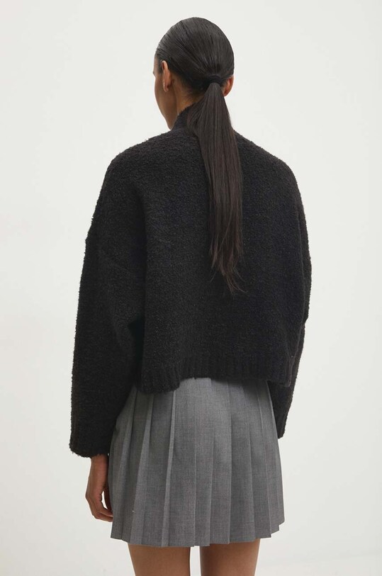 Ρούχα Πουλόβερ με προσθήκη μαλλιού Answear.LAB lu2408.fos μαύρο