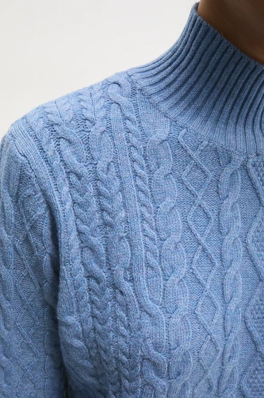 Answear Lab sweter 2255.fos niebieski