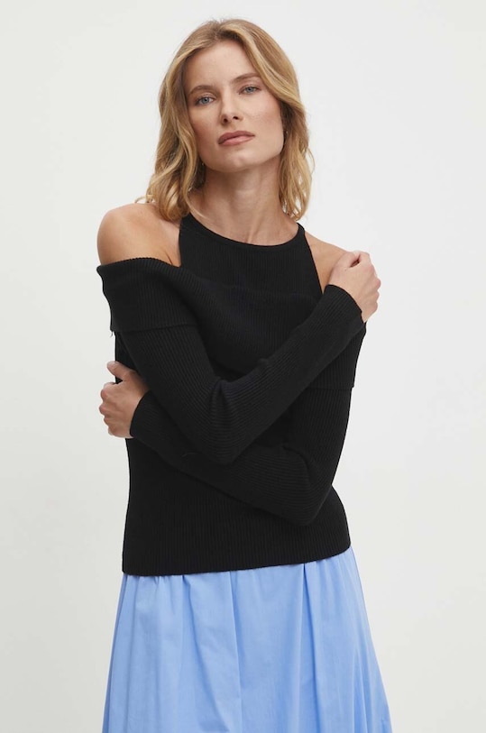 Answear.LAB sweter czarny C6661.hos