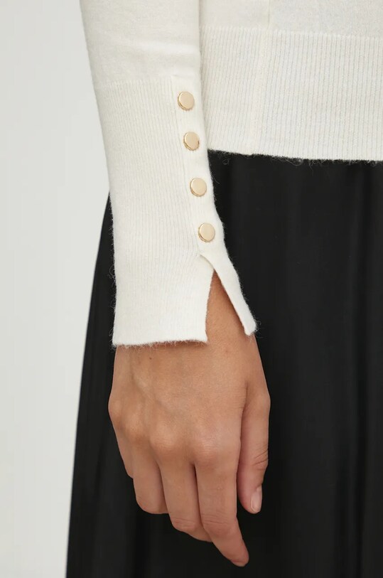 Answear Lab sweter JT235.HLK biały
