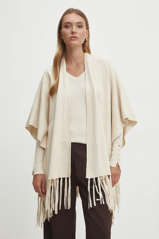 Pončo Answear.LAB M1796.HLK béžová WZ24