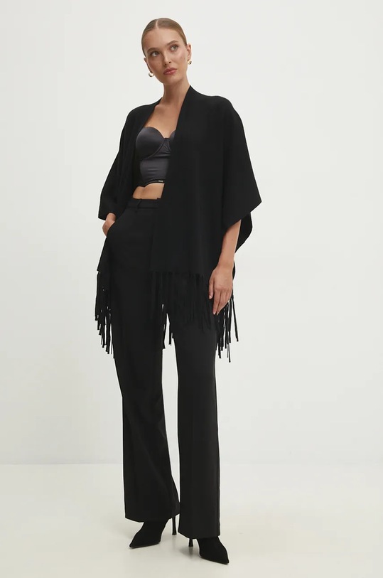 Pončo Answear.LAB M1796.HLK černá WZ24