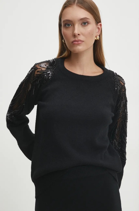 Ρούχα Πουλόβερ Answear.LAB CE24048.HLK μαύρο