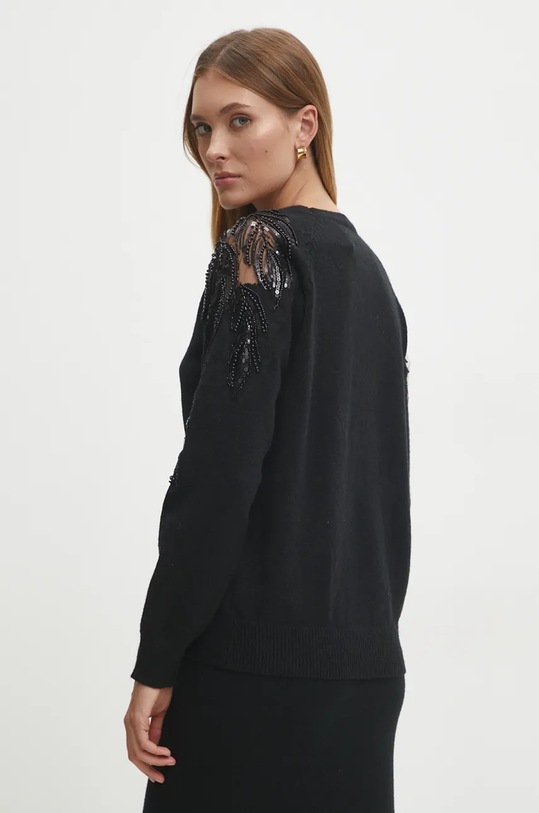 Πουλόβερ Answear.LAB μαύρο CE24048.HLK