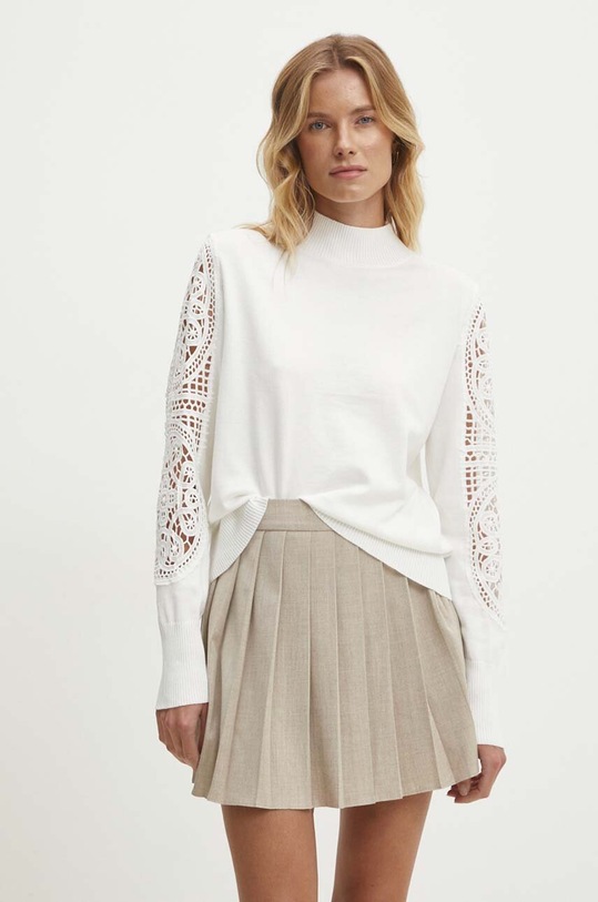 Answear Lab sweter pozostałe biały CE24006.HLK