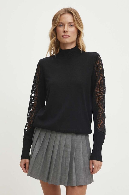 Îmbrăcăminte Answear Lab pulover CE24006.HLK negru