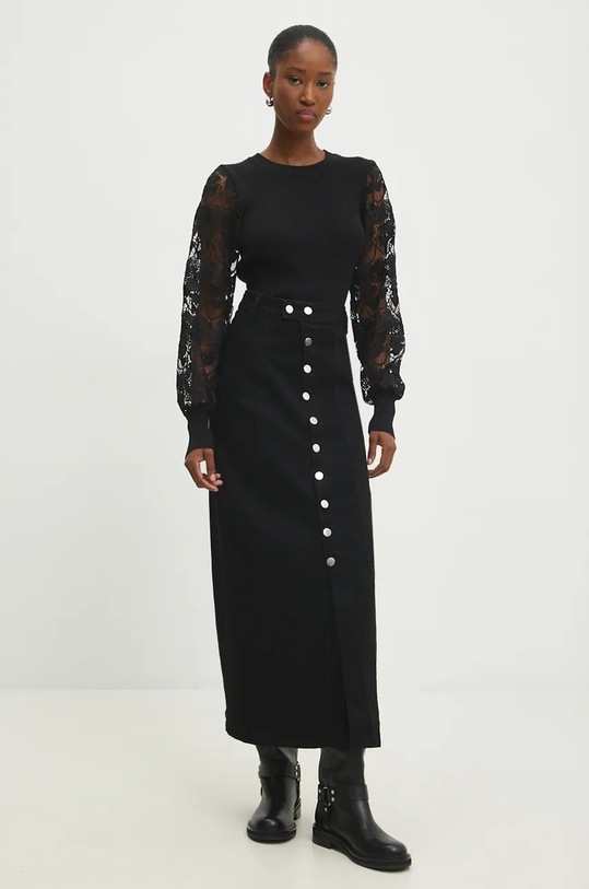 Answear Lab sweter CE24005.HLK czarny WZ24