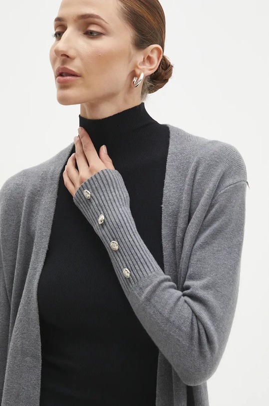 Answear Lab kardigan szary MT58943.hms
