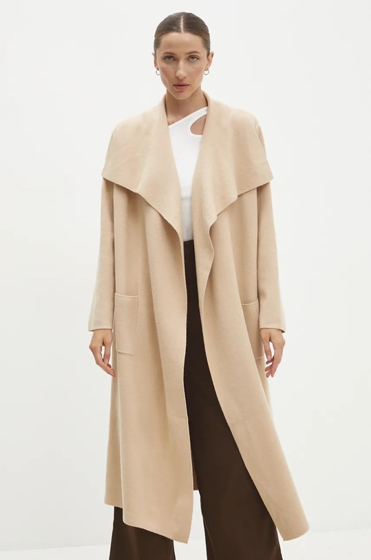Answear.LAB cardigan medio spessore marrone VC7119.HLK