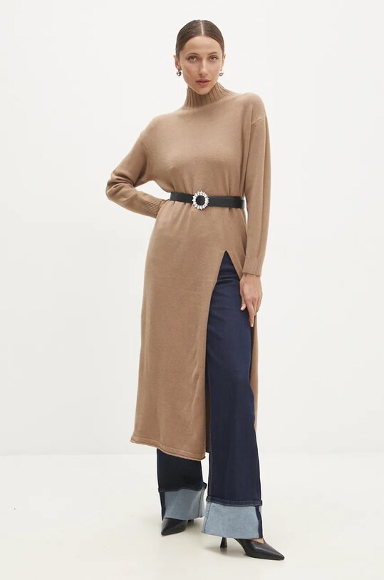 Свитер Answear.LAB остальные коричневый VC7170.HLK