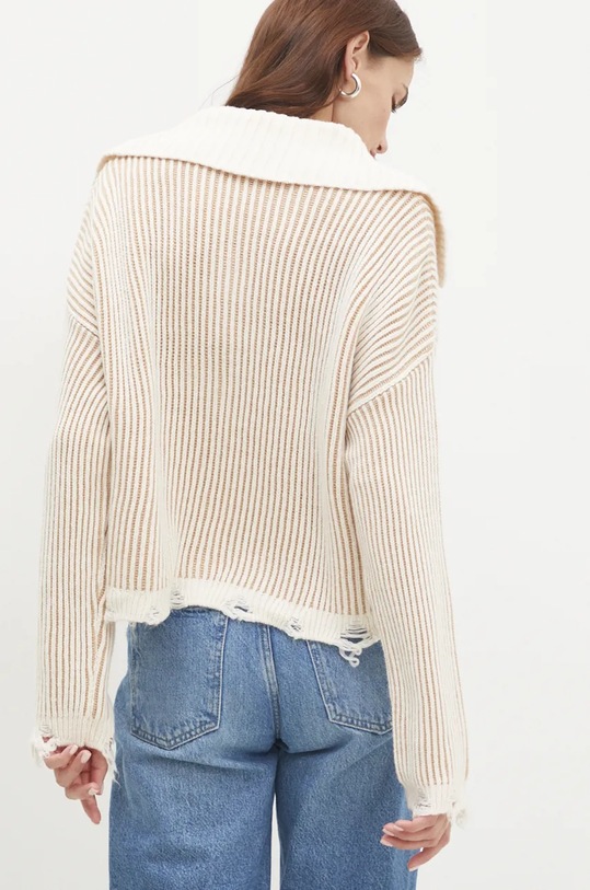 Oblečení Svetr s příměsí vlny Answear.LAB 231106.tos béžová