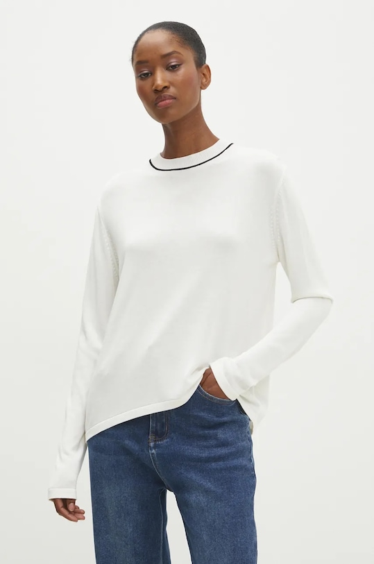 Светр Answear.LAB інші білий 241087.tos