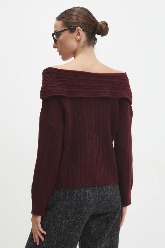 Oblačila Pulover Answear.LAB 231075.tos bordo