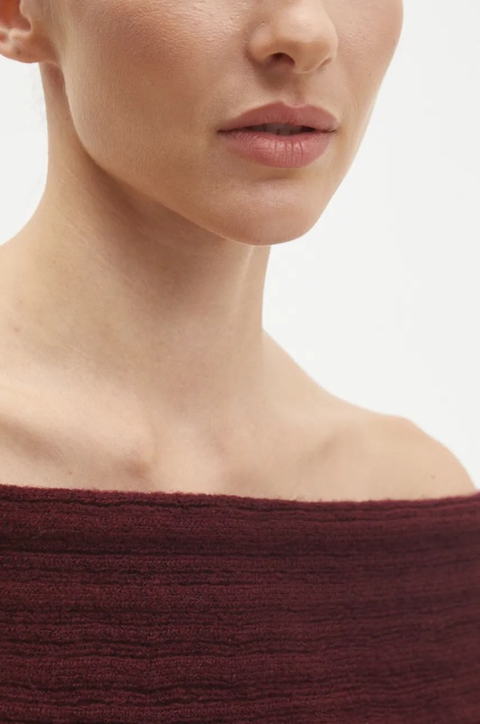 Pulover Answear.LAB 231075.tos bordo