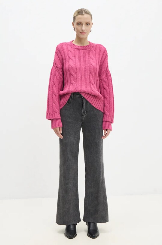 Светр Answear.LAB 3653.tlk рожевий WZ24
