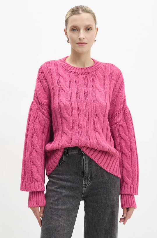 Светр Answear.LAB рожевий 3653.tlk