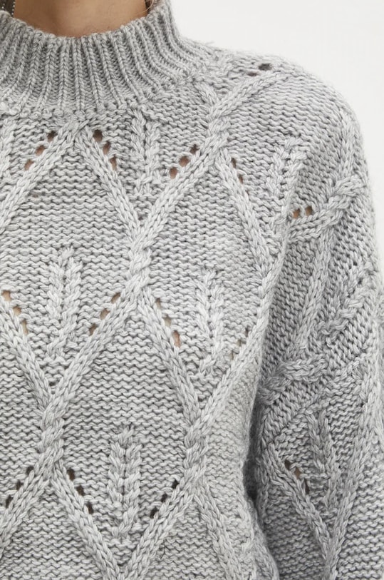 Answear.LAB sweter 3602.tlk szary
