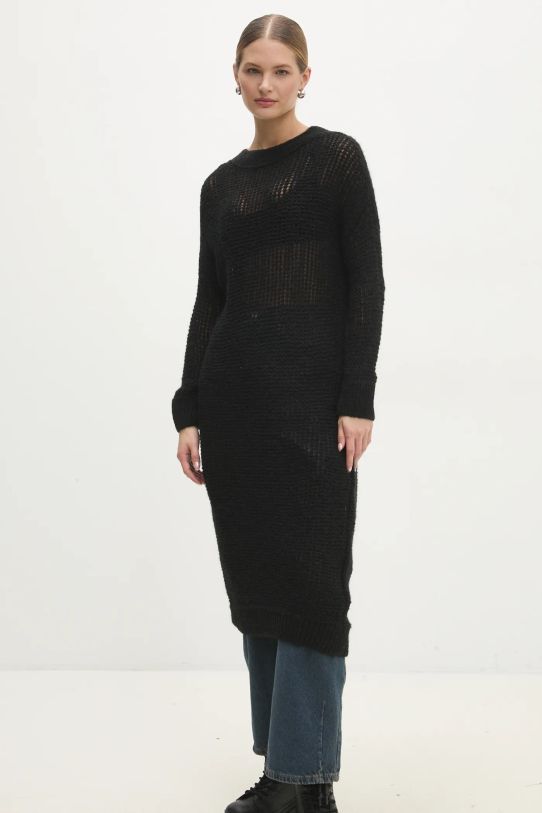 Answear Lab sweter 1859.tlk czarny WZ24