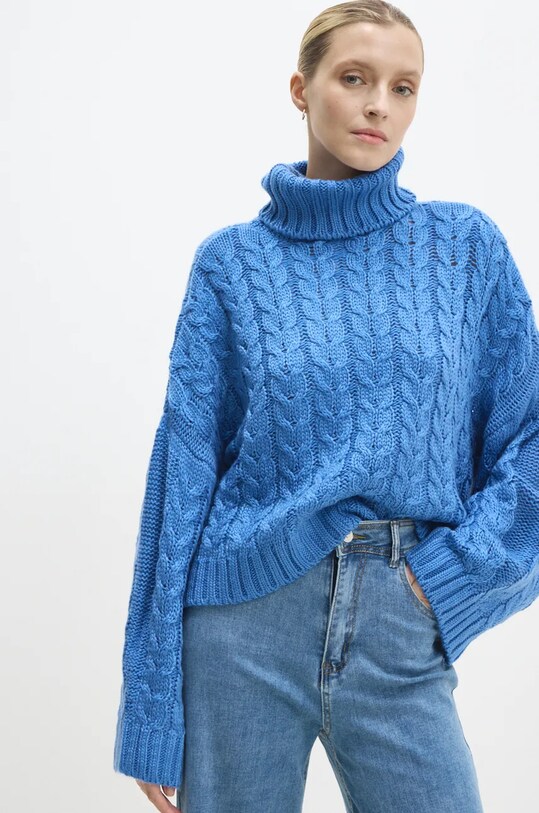 Свитер Answear.LAB остальные голубой 3598.tlk