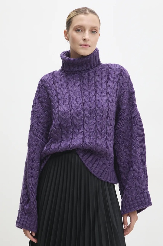 Svetr Answear.LAB burgundské 3598.tlk