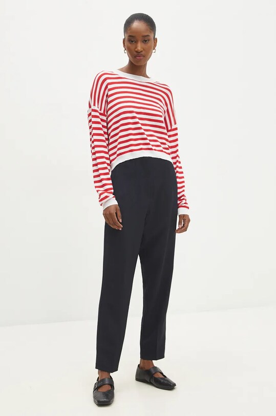 Answear.LAB sweter 1311.IKK czerwony WZ24