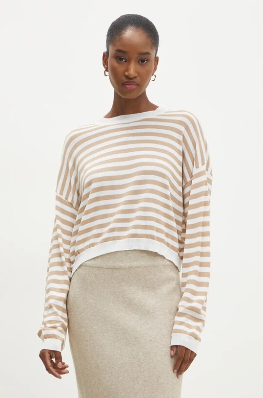 Answear.LAB pulóver bézs 1311.IKK