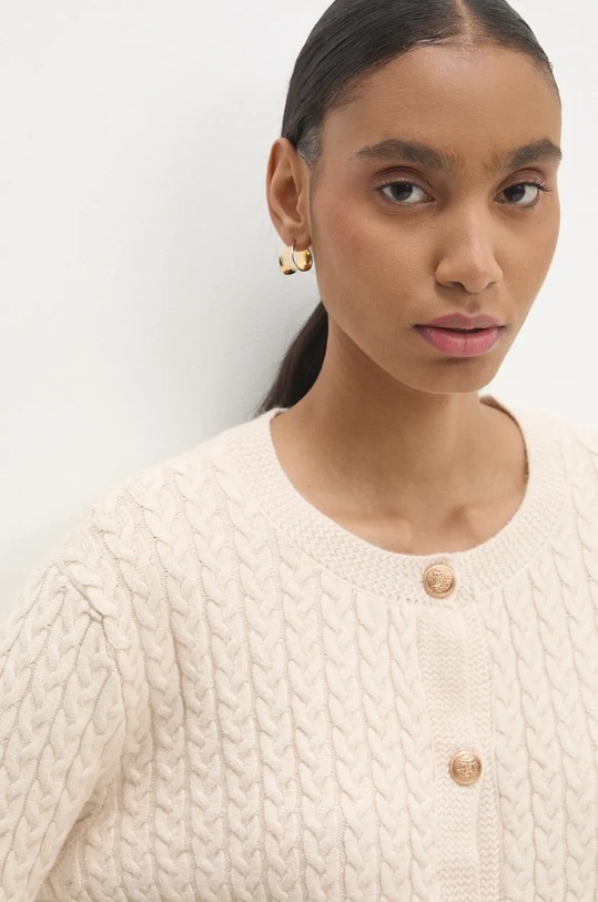 Answear Lab cardigan bej m8560.FKK
