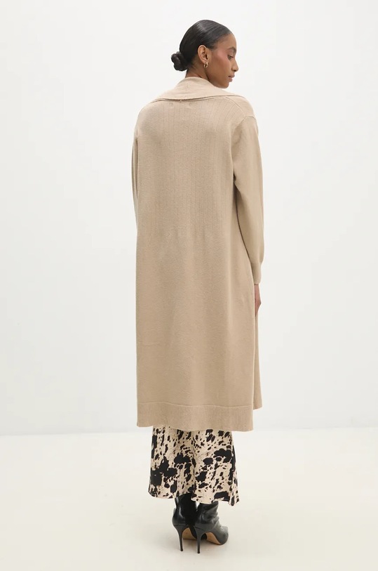 Ρούχα Πλεκτή ζακέτα Answear.LAB 5844.hms καφέ