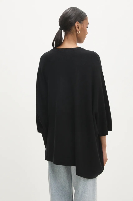 Answear Lab pulover negru BW09081.hos