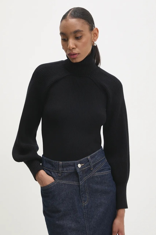 Answear.LAB kamizelka czarny LB0126AB.hos