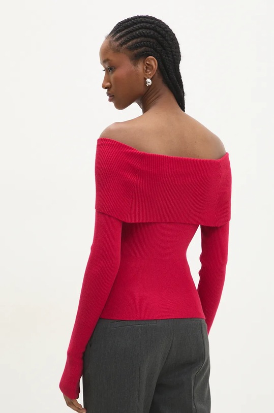 Îmbrăcăminte Answear Lab pulover PE367.hos rosu