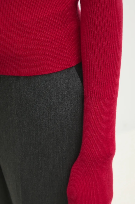 Answear.LAB sweter PE367.hos czerwony