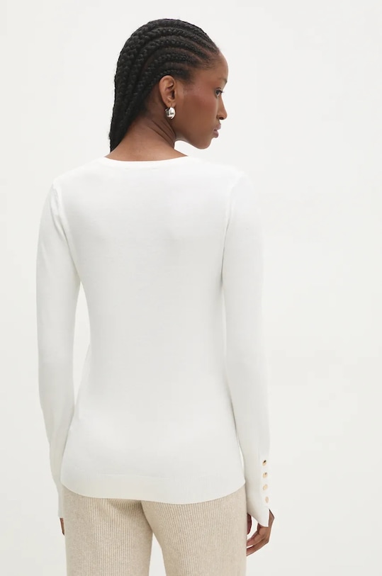 Oblečení Svetr Answear.LAB MG55700.hlk bílá